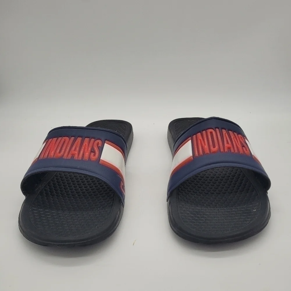 Cleveland Indians Men's Slides XL 13-14